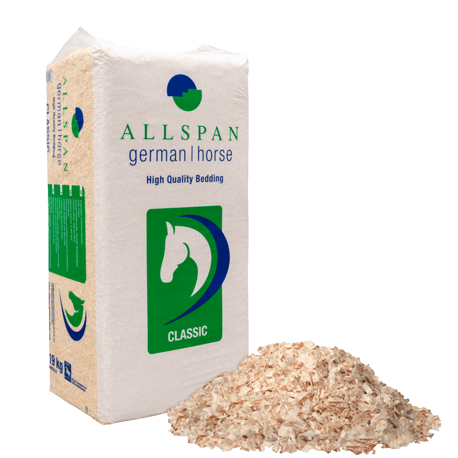 Allspan Classic Abpackung und Streu