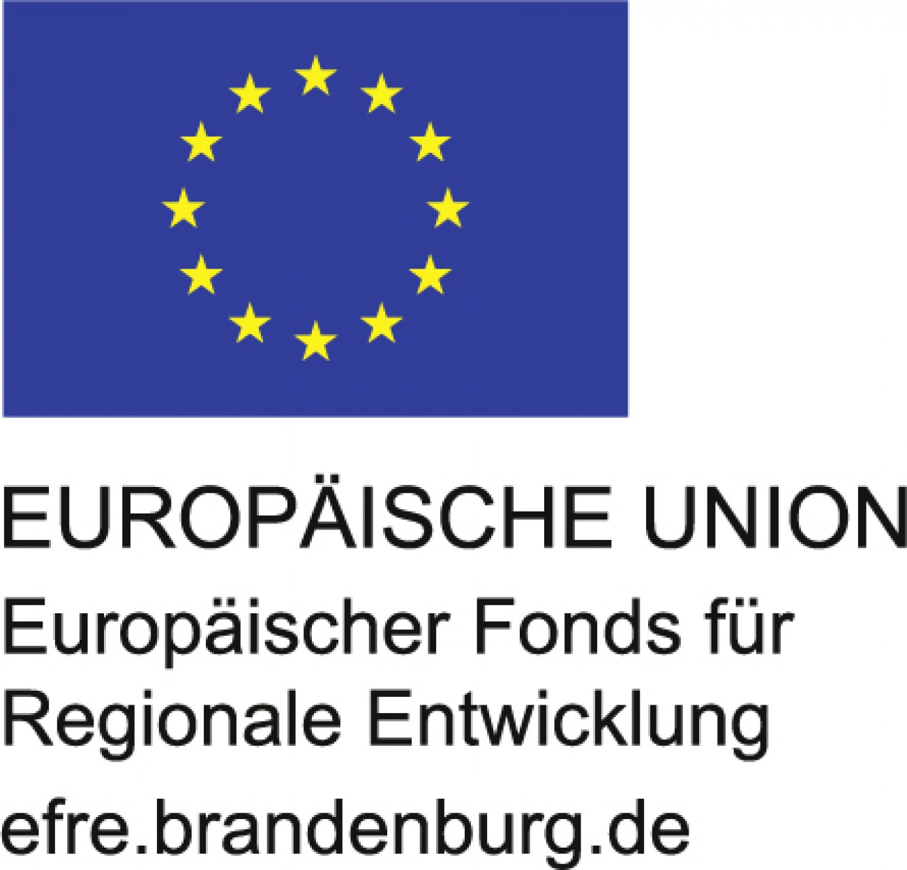 Logo Europäischer Fonds für Regionale Entwicklung