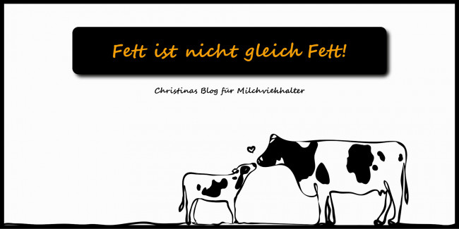 Christinas Blog für Milchviehhalter - Fett ist nicht gleich Fett